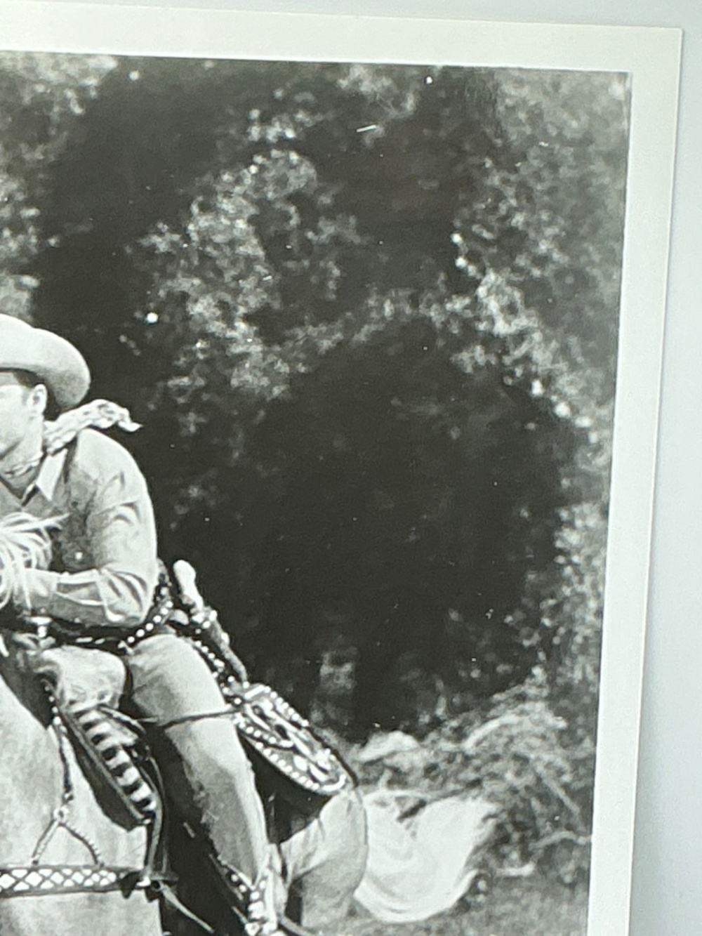 Roy Rogers & Trigger Glossy Photo Galloping Horse 8x10 Western Movie - Picture 3 of 6